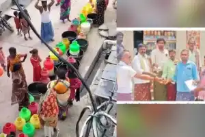 Sankapuram village goes without drinking water for four days