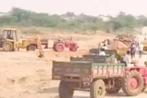 Seizure orders fail to curb rampant illegal sand mining in mandal