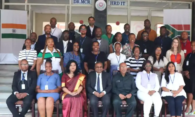 South African officials meet with Chief Minister at MCR HRD