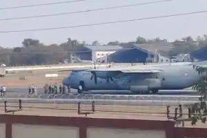 Technical glitch forces Air Force plane to hover over Begumpet Airport