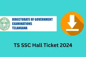 Today Telangana SSC examination Hall Tickets will be released