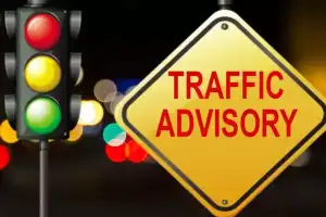 Traffic restrictions implemented at Nampally in Hyderabad