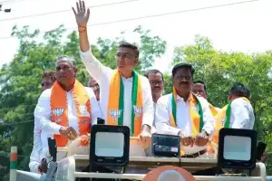 Vinod Rao’s campaign in Kothagudem kicks off with bike rally