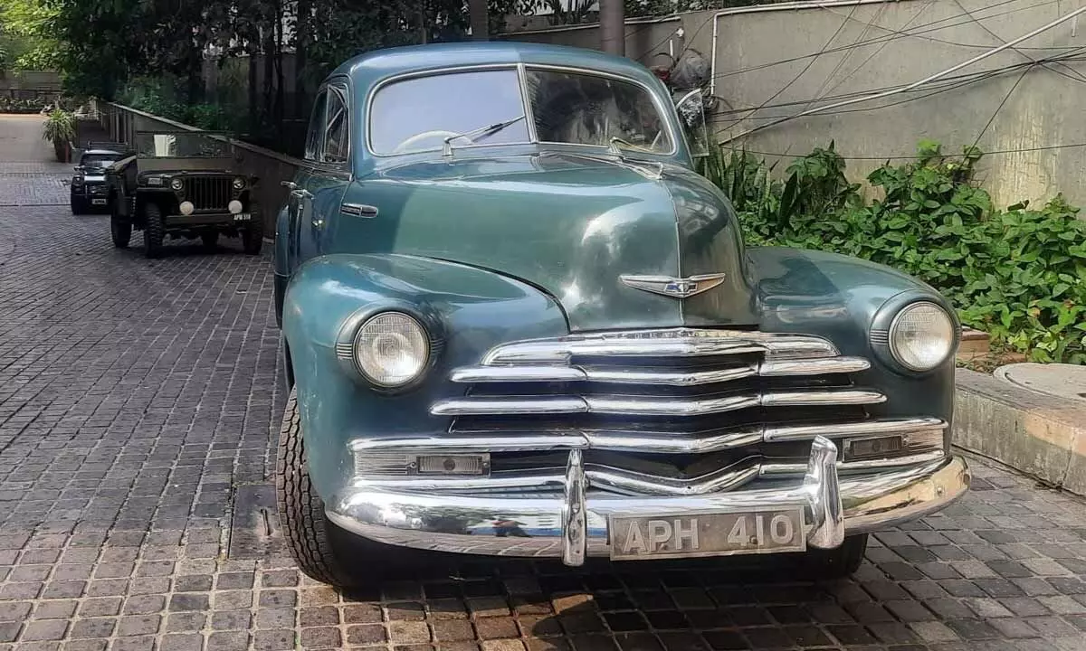 Vintage Car Rally Highlights Hyderabad’s Cultural Heritage