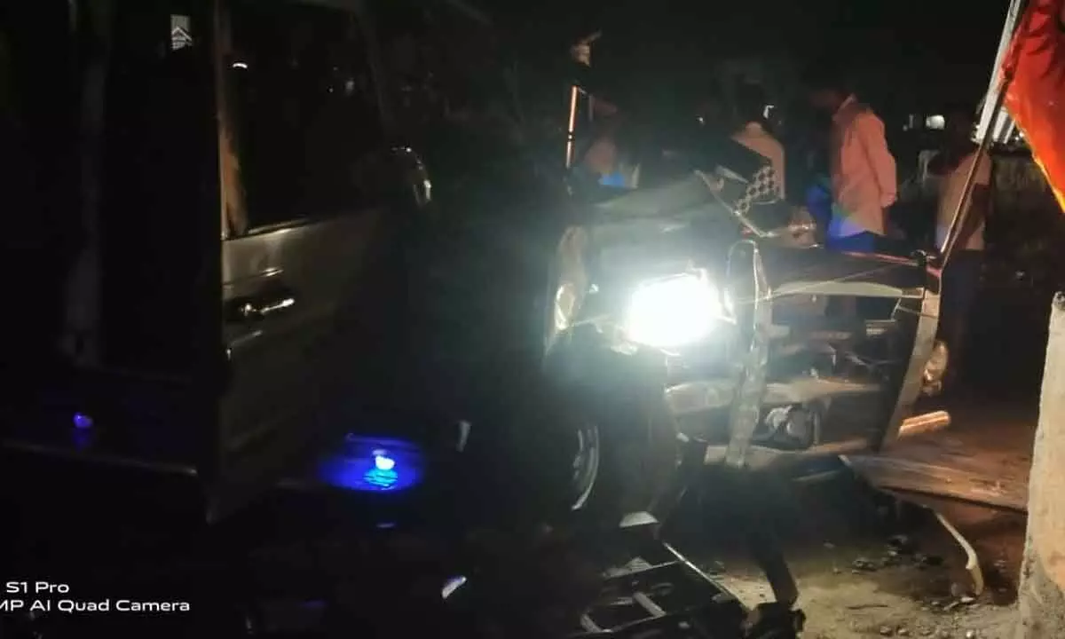 Accident on Srisailam Road Leaves Karnataka Residents Dead, 11 Injured