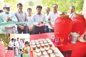 Ambali centre established by Mahabubnagar Collectorate staff