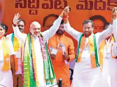 Amit Shah announces end to 4% quota for Muslims in Telangana