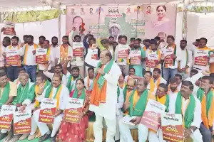 BJP holds ‘Farmers’ Satyagraha Protest’