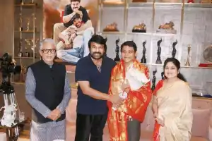 Chiranjeevi Blood Bank Honors Maharshi Raghava for 100th Blood Donation Milestone