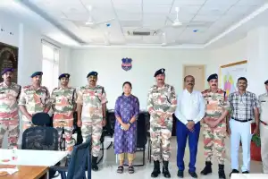 “Collaboration between Central forces and local police is crucial: Surendra Khatri, IG, IT BP”