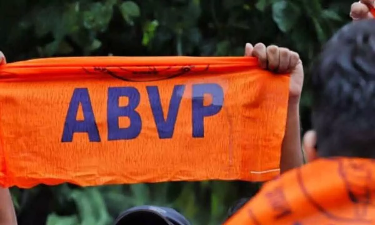 College closure protest organized by ABVP