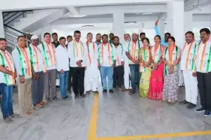 Congress gains 8 BRS councillors in political shift