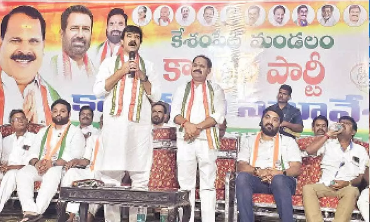 Congress mobilizes backing for Vamsi’s win in Keshampet constituency