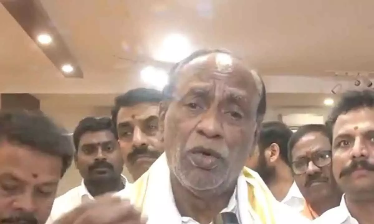 Dr. Laxman accuses BJP of playing victim to gain sympathy