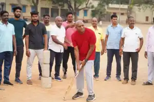 Dr R S Praveen Kumar, BJP MP Candidate, Participates in Morning Walk