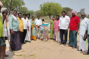DRDA DPM Aruna Devi urges farmers to utilize IKP paddy buying center