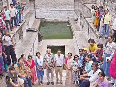 Exploring the Restored Bansilalpet Stepwell on World Heritage Day