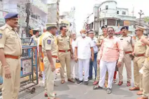 Extensive police preparations made for peaceful Shobha Yatra during Rama Navami