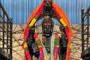“Festival of Eyes: Shree Jeshta Devi Sametha Shaneswara Swamy Kalyanotsavam Celebrated”