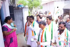 Ganesh, Congress MLA Candidate, Campaigns in Secunderabad Cantonment Constituency