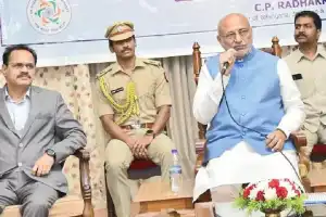 Governor participates in Yuva Sangam event at Raj Bhavan