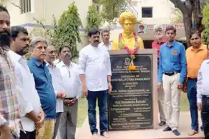 Homage to Jyotiba Phule in Hyderabad