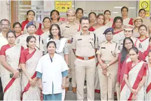 Hyderabad Police Commissioner honors SHE Teams and Bharosa staff
