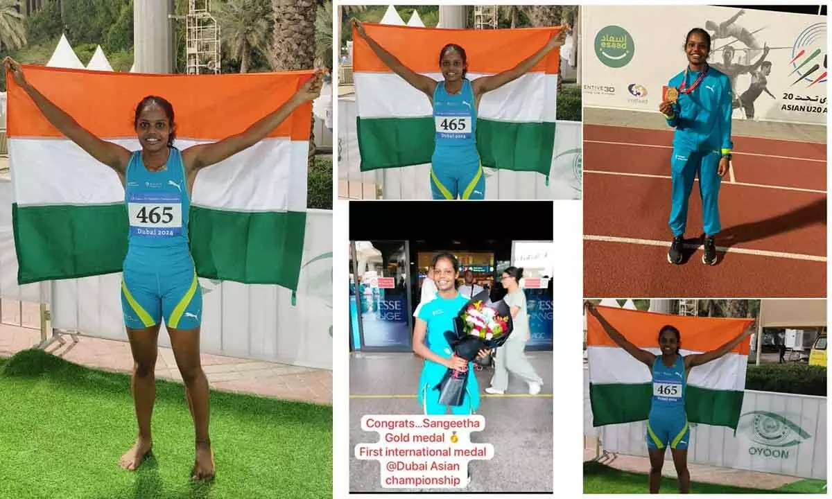 India's Sai Sangeeta clinches gold medal at Dubai Asian Championship