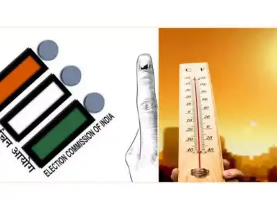 Is BJP concerned about low voter turnout despite rising mercury levels?