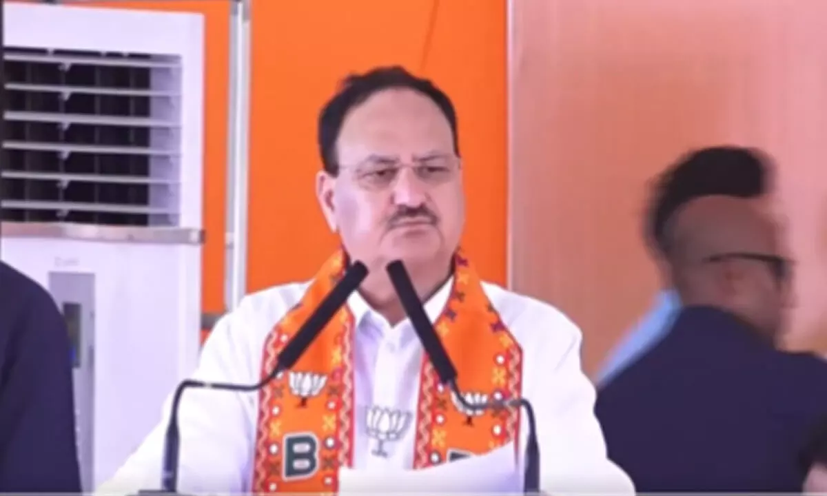 JP Nadda Emphasizes BJP’s Progress and Success in Kothagudem