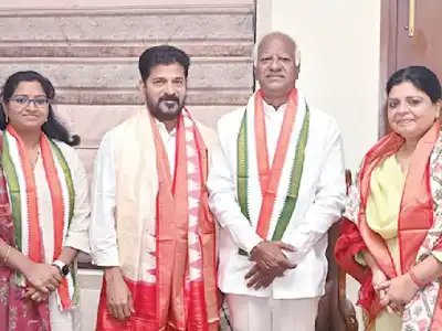 Kadiyam Srihari’s daughter joins Congress amidst BRS scandal.