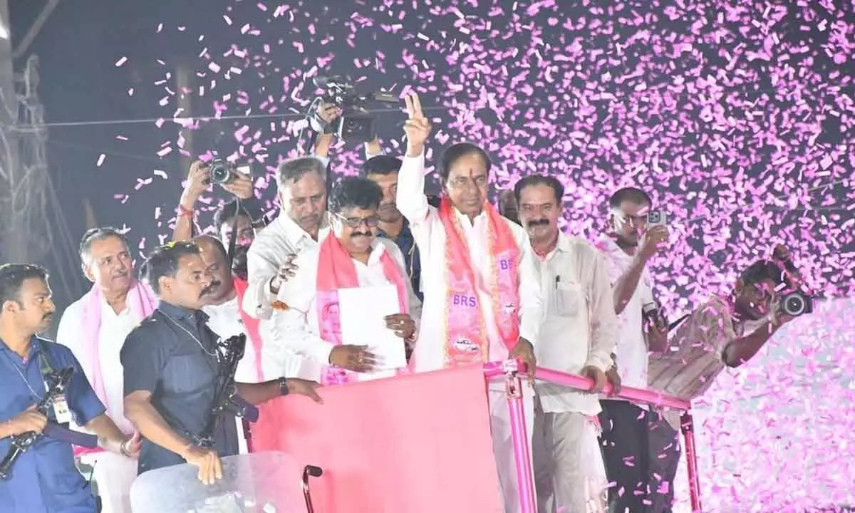 KCR declares the battle is far from finished