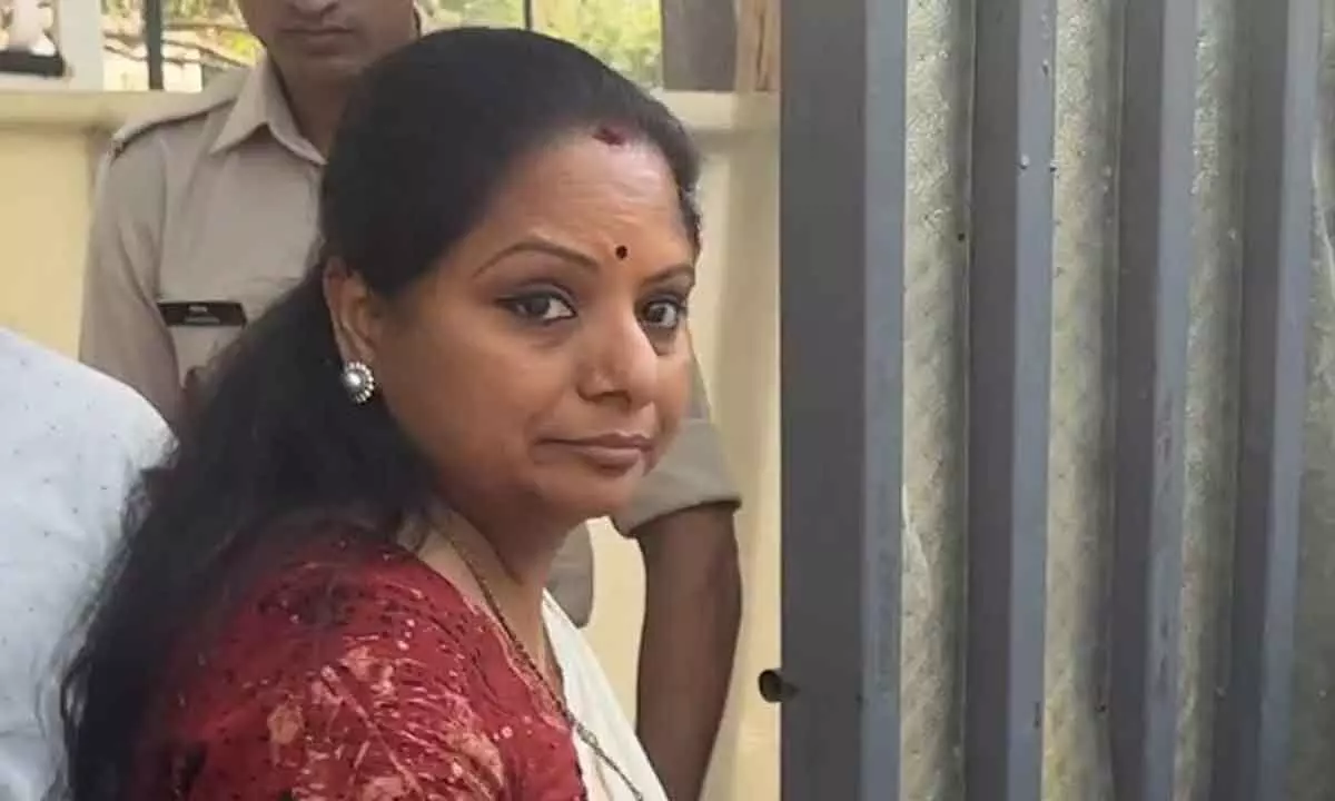 KCR maintains silence on Kavitha’s arrest a month later