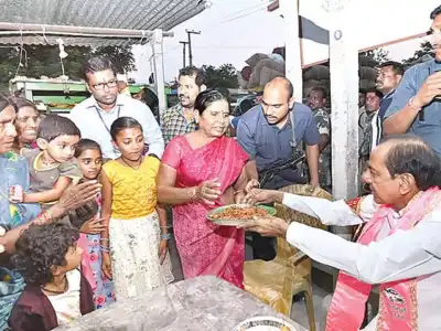 KCR’s Spontaneous Tea Discussion
