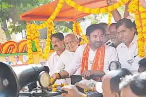 Kishan believes BJP will triumph over Cong with support of the people