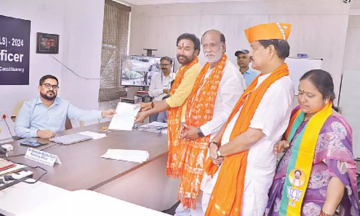 Kishan Reddy assures voters they won’t regret voting for him