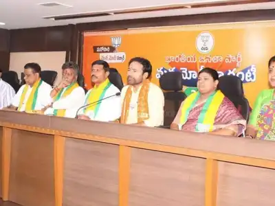 Kishan Reddy challenges Revanth for a debate on BC reservations in Telangana