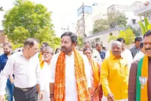 Kishan urges BJP to ensure success of Rythu Satyagraha on April 5