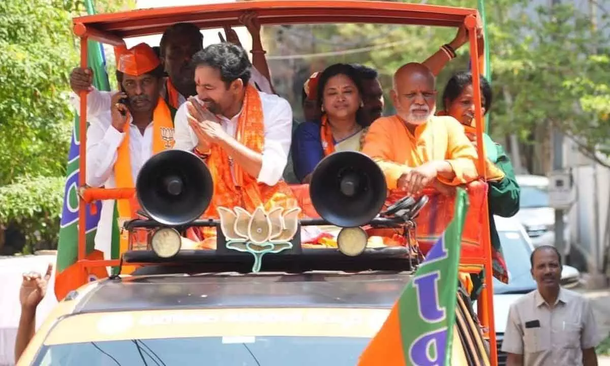 Kishan urges voters to cast informed votes to help Prime Minister develop India