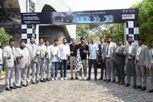 Mileage rally organized by Maruti Suzuki