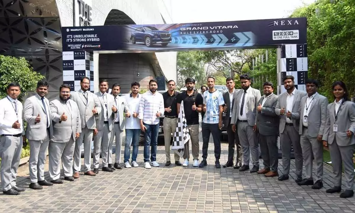 Mileage rally organized by Maruti Suzuki