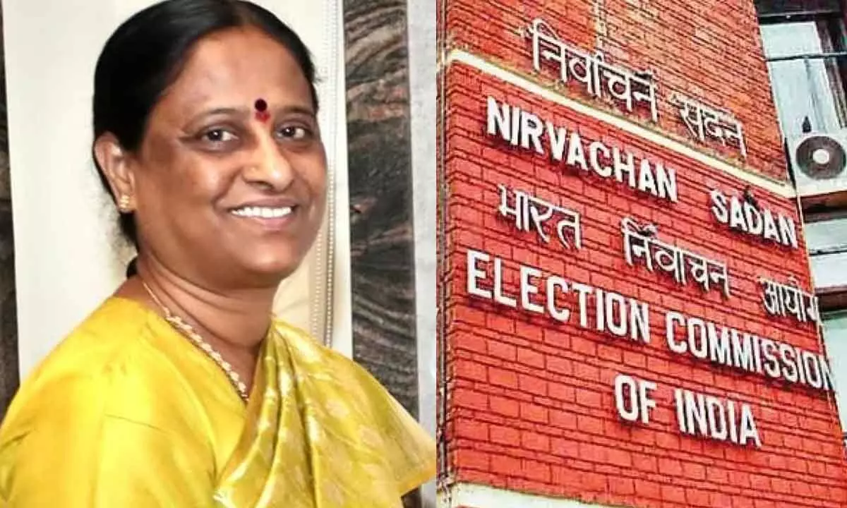 Minister Konda Surekha receives censure from ECI