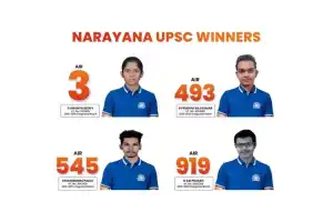 Narayana IAS Academy celebrates success of UPSC toppers