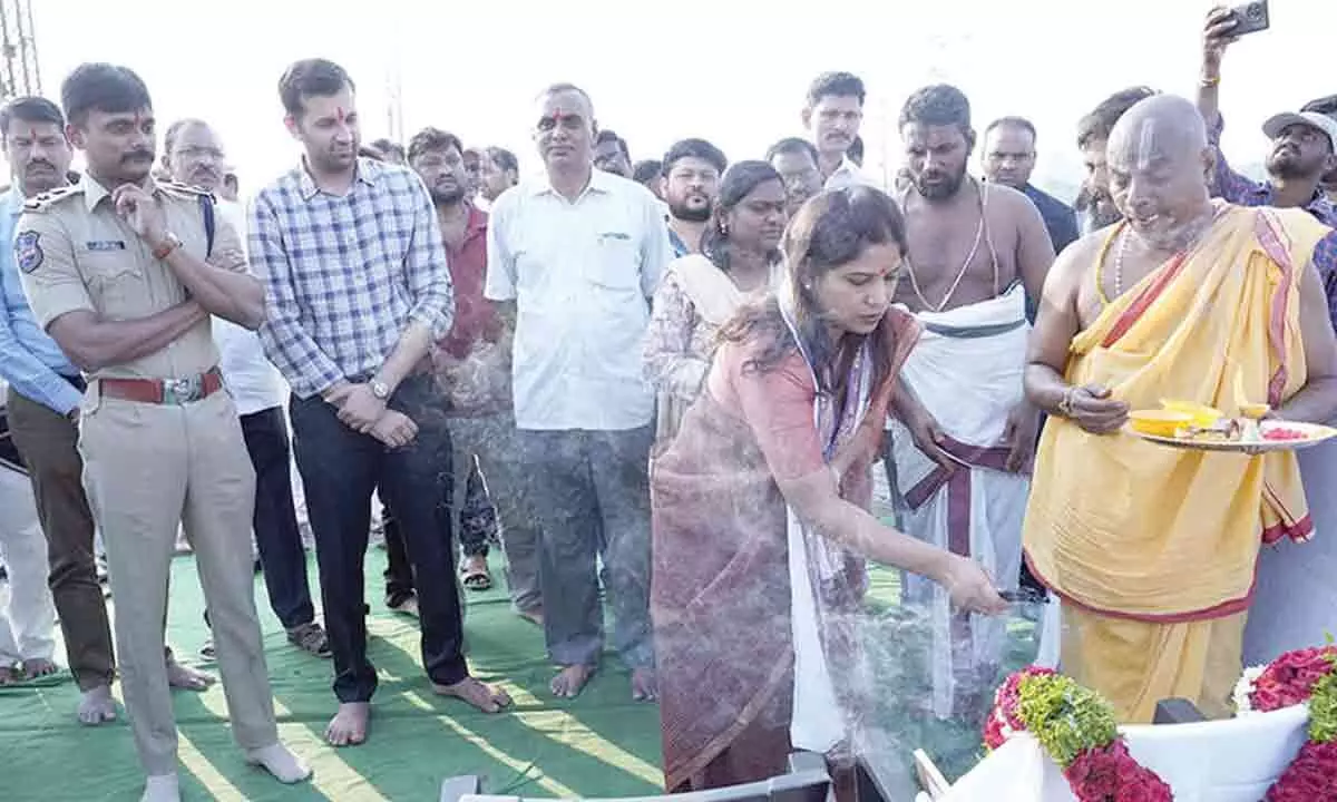 Opening of the new Bhadrachalam bridge across the Godavari imminent