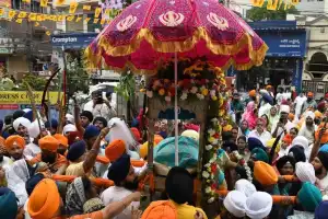 Sikhs in Hyderabad celebrate ‘Khalsa Panth’ with festive spirit