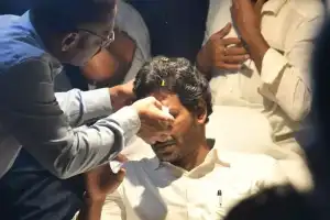 SIT identifies four suspects in YS Jagan attack in Vijayawada, Police Commissioner offers Rs 2 lakh reward for information.