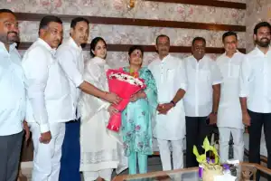 Son of Telangana Legislative Council Chairman Gutta Sukhender Reddy Joins Congress Party