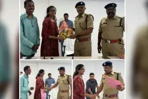 SP Gaikwad Vaibhav Raghunath praises inter state ranker