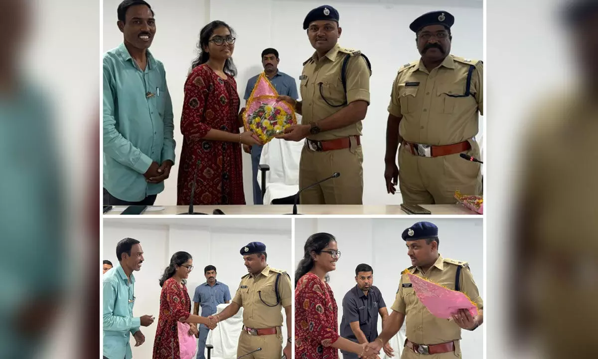SP Gaikwad Vaibhav Raghunath praises inter state ranker