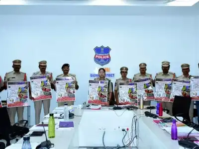 SP Riti Raj Conducts Monthly Review Meeting with District Police